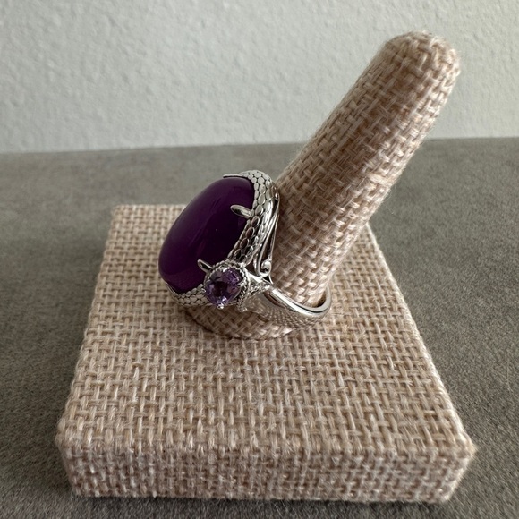 Purple and Amethyst Ring by JOY - Picture 4 of 9